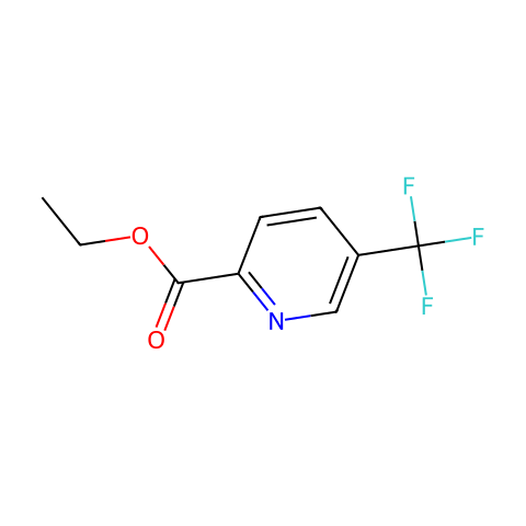 5-(三氟甲基)-2-吡啶羧酸乙酯结构图
