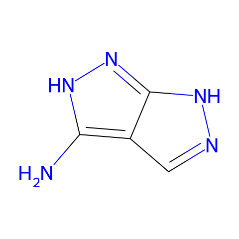 3-氨基-1,6-二氢吡唑并[3,4-C]吡唑结构图