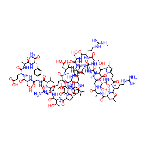 ALPHA-CGRP (8-37) (RAT)结构图