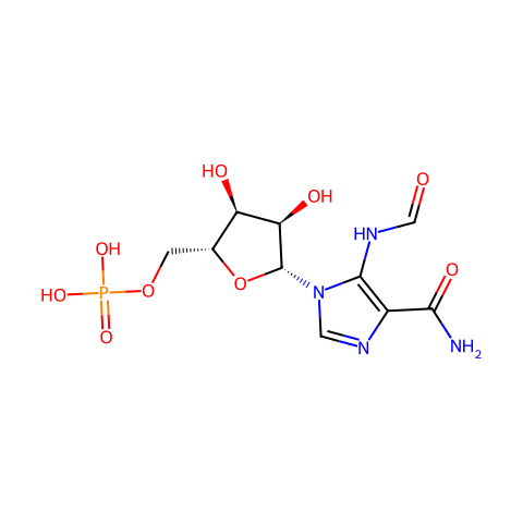 5-formamidoimidazole-4-carboxamide ribotide结构图