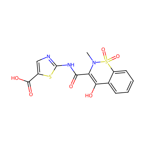 5Carboxy Meloxicam结构图