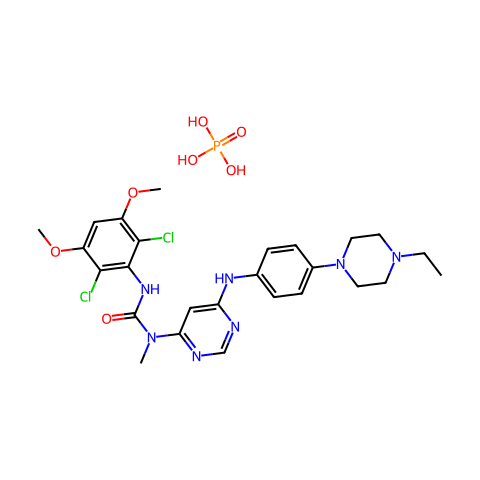 NVP-BGJ398 (phosphate)结构图