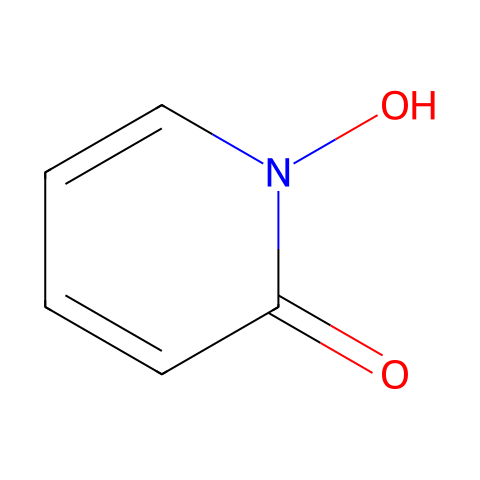 2-羟基吡啶-N-氧化物结构图