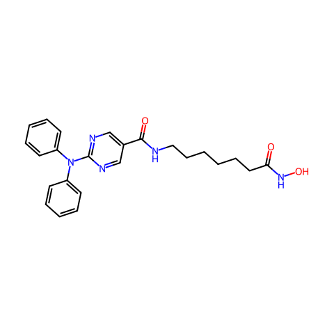 Rocilinostat (ACY-1215)结构图