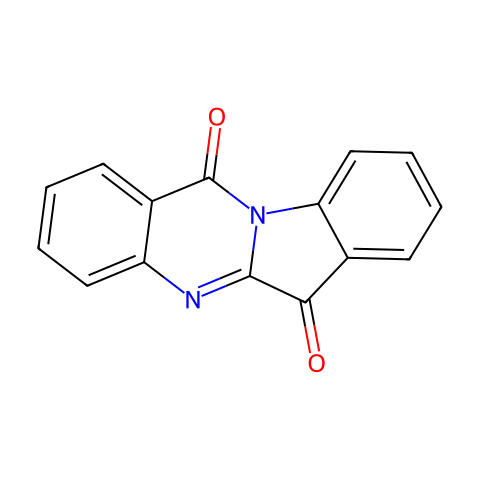 吲哚并[21-b]喹唑啉-612-二酮结构图