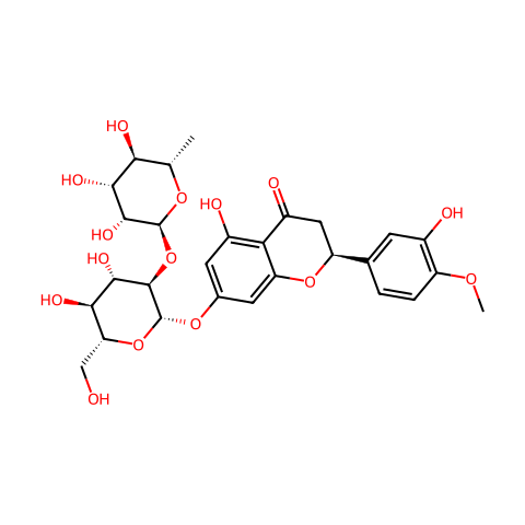 新橙皮苷 分子结构图
