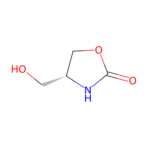 (R)-4-(HYDROXYMETHYL)OXAZOLIDIN-2-ONE结构图