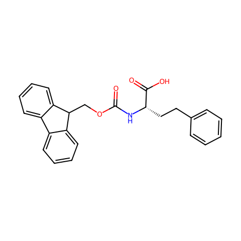 Fmoc-L-Homophenyl-Ala结构图