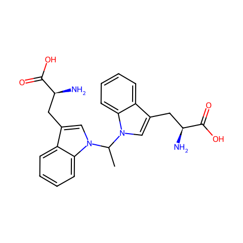 1,1′-Ethylidenebistryptophan结构图