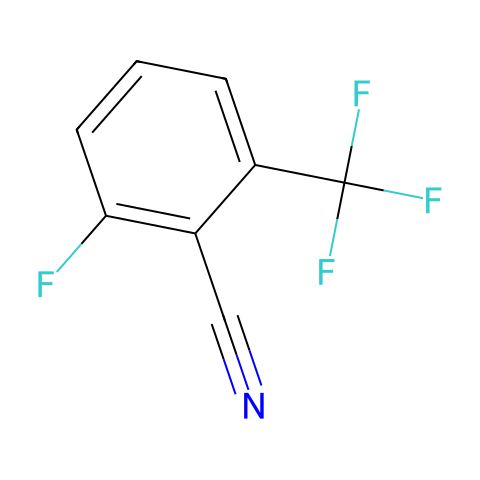 2-氟-6-(三氟甲基)苯甲腈结构图