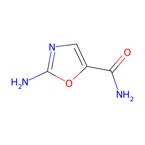 2-Aminooxazole-5-carboxamide结构图