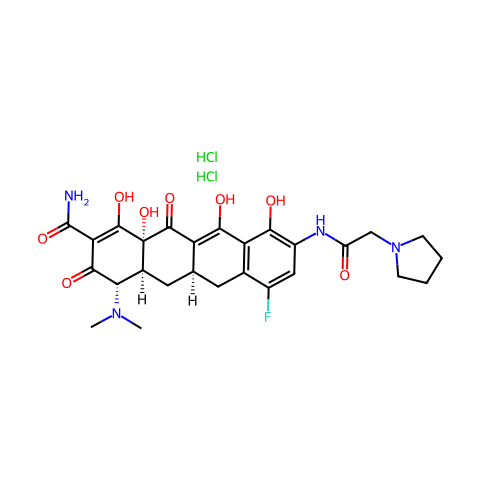 Eravacycline dihydrochloride结构图