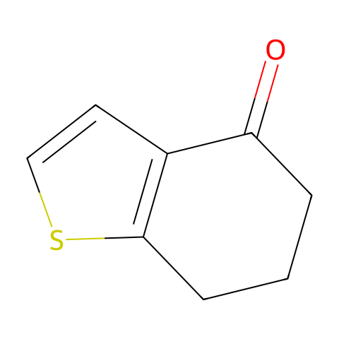 6,7-二氢-4-苯并[b]噻吩酮结构图