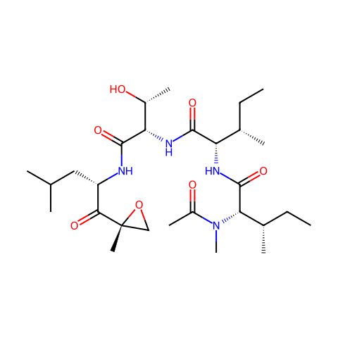 Epoxomicin结构图