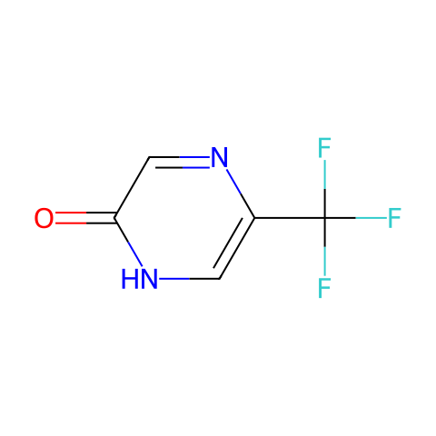5-羟基-2-(三氟甲基)吡嗪结构图