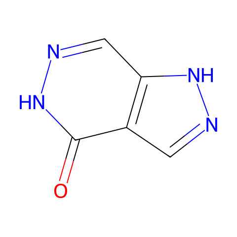 1H-吡唑并[3,4-D]吡嗪-4(5H)-酮结构图