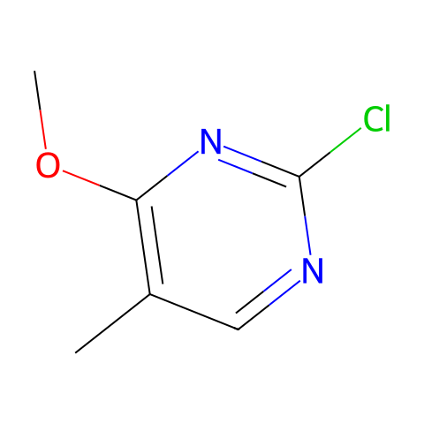2-Chloro-4-Methoxy-5-Methyl-pyriMidine结构图