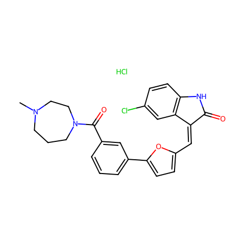 CX-6258 hydrochloride结构图