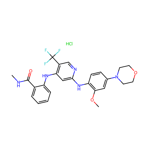 PND-1186 hydrochloride结构图