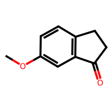 6-甲氧基-1-茚酮结构图