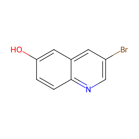 3-Bromoquinolin-6-ol结构图