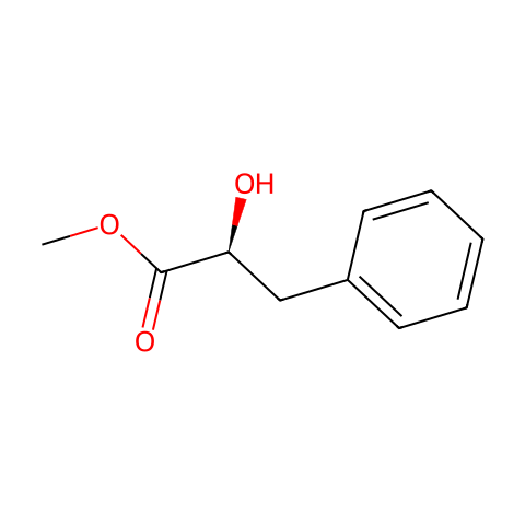 L-3-苯基乳酸甲酯结构图