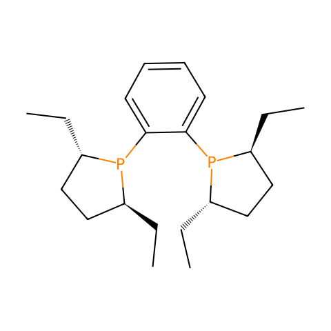 (+)-1,2-Bis[(2S,5S)-2,5-Diethylphospholano]Benzene结构图