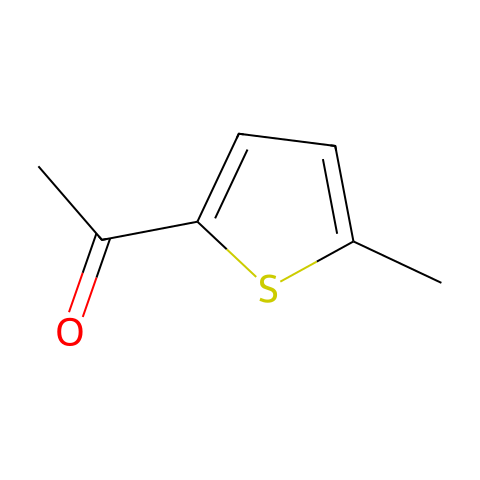 2-乙酰基-5-甲基噻吩结构图