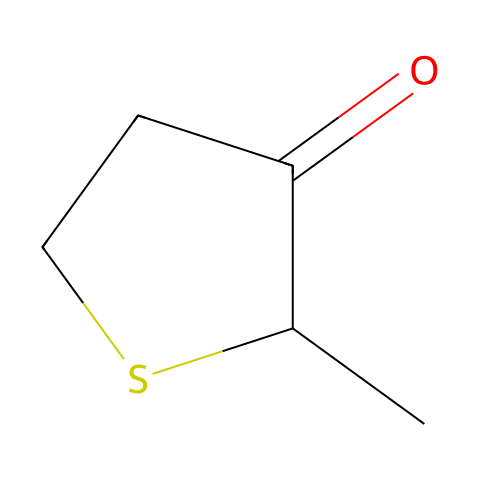 2-甲基四氢噻吩-3-酮结构图