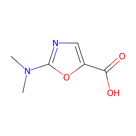 2-(Dimethylamino)-1,3-Oxazole-5-Carboxylic Acid结构图