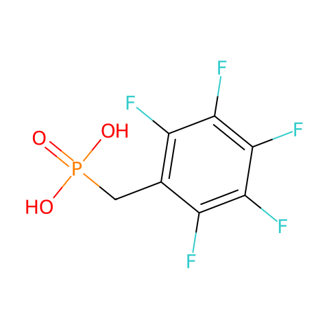 2,3,4,5,6-Pentafluorobenzylphosphonic acid结构图