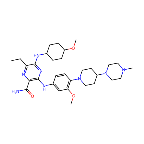 EML4-ALK kinase inhibitor 1结构图