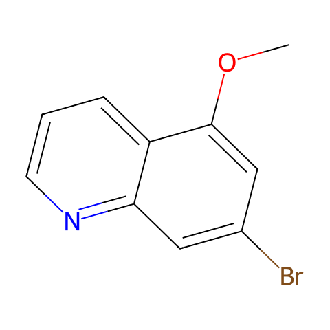 7-bromo-5-methoxyquinoline结构图