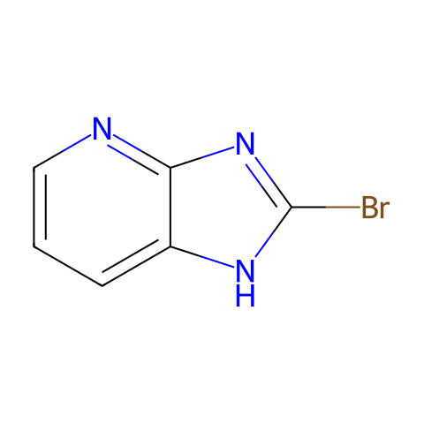 2-bromo-3H-imidazo[4,5-b]pyridine结构图