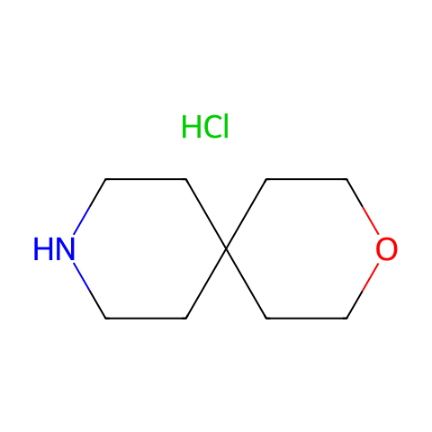 3-oxa-9-azaspiro[5.5]undecane(SALTDATA: FREE) Hydrochloride结构图