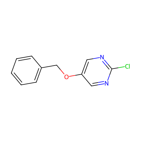 2-氯-5-(苯甲氧基)嘧啶结构图