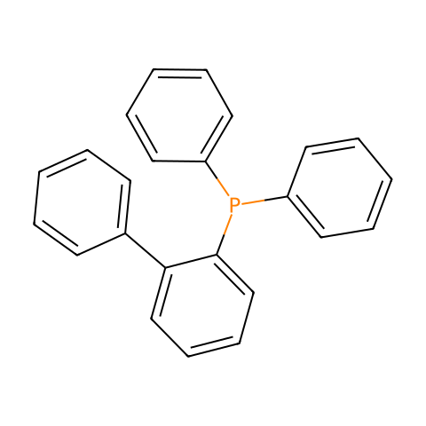 2-(二苯基膦基）-联苯结构图