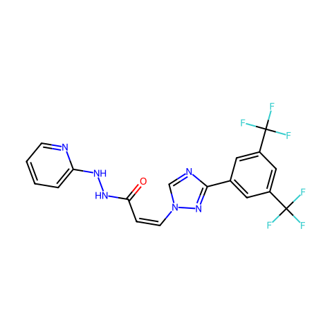 Verdinexor (KPT-335)结构图