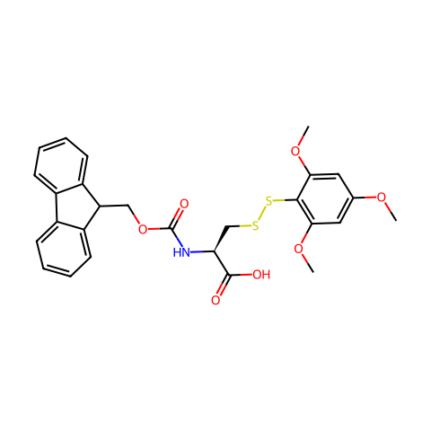 FMOC-CYS(STMP)-OH结构图