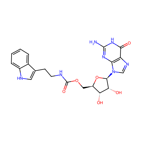 Tryptamine guanosine carbamate结构图