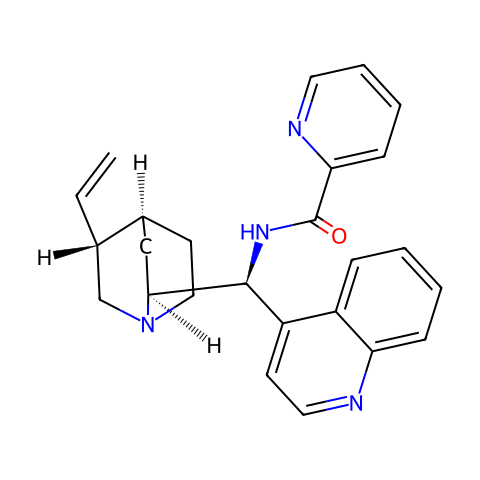 N-(9-脱氧-EPI-辛克宁-9-基)氮苯酰胺结构图