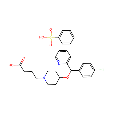 benzenesulfonic acid结构图