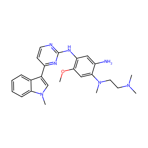 Mutated EGFR-IN-1结构图