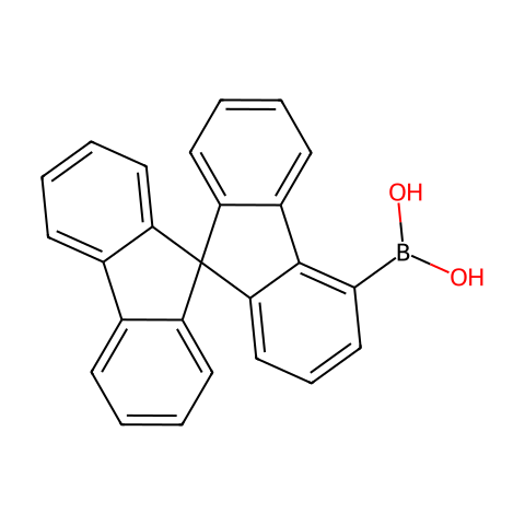 9,9'-螺二芴-4-硼酸结构图