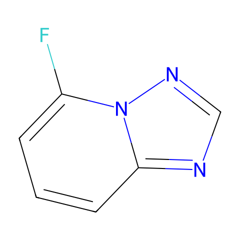 5-氟-[1,2,4]三唑并[1,5-A]吡啶结构图