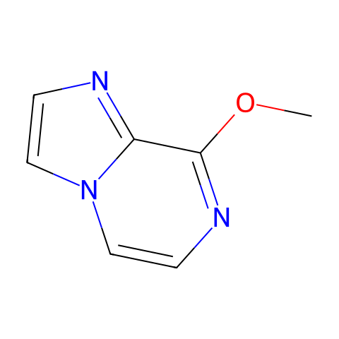 8-METHOXYIMIDAZO[1,2-A]PYRAZINE结构图