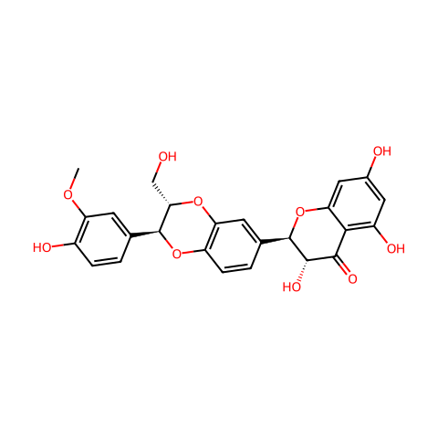 异水飞蓟宾B/水飞蓟宾a2结构图