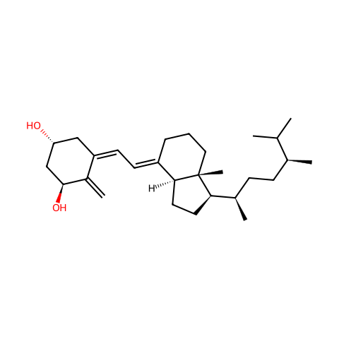 1alpha-Hydroxy VD4结构图