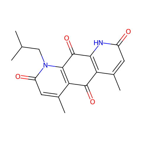 Isobutyl-deoxynyboquinone结构图