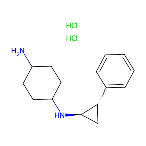 Iadademstat dihydrochloride结构图